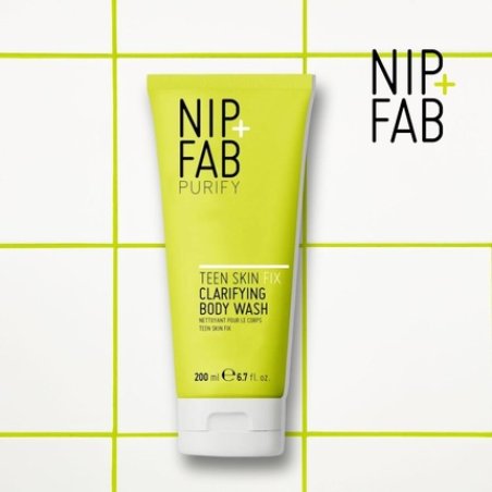 Nip Fab Teen Skin Fix Clarifying Body Wash with Salicylic Acid and Wasabi Extract