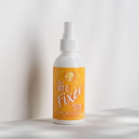 W7 The Fixer Vitamin C Makeup Setting Spray Natural Finish Long-Lasting Ultra-Fine Formula Cruelty Free and Vegan
