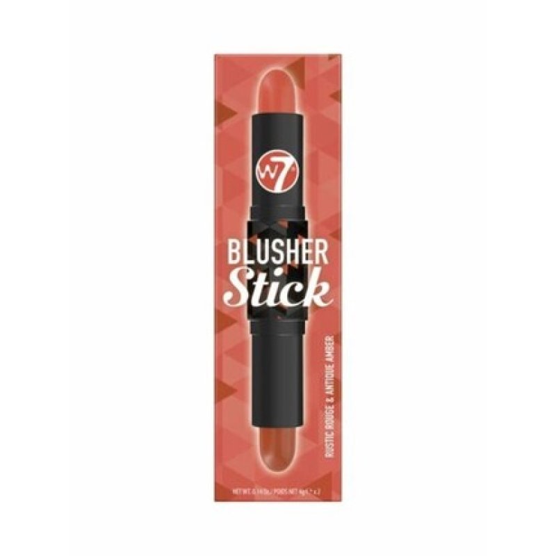 W7 London Rouge Stick Rustic Rouge & Antique Amber 2x4g