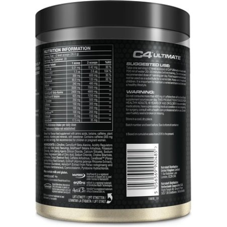 C4 Ultimate Pre Workout Powder Cosmic Rainbow 20 Servings