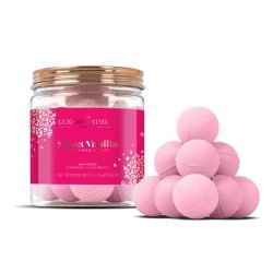 Grace Cole Sparkling Bath Balls Vanilla Almond - 12 X 15 Grams