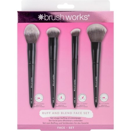 Brushworks Buff and Blend Face Set