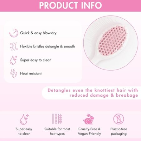 Brushworks Travel Blow Dry Brush