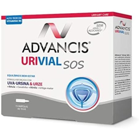 Advancis Urivial SOS 15 Ampoules 10ml