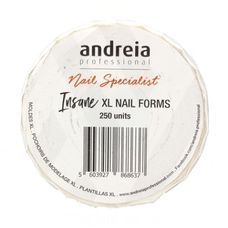 Andreia Professional Insane XL Nail Forms 250 Units
