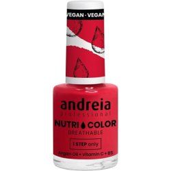 Andreia Professional NutriColor Breathable Nail Polish Vegan and Cruelty-Free DIY Nail Art with Long Lasting Gloss