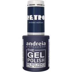 Andreia Professional The Gel Polish Solvent Free Gel RETRO Limited Collection Colour RT2 Sophisticated Dark Blue