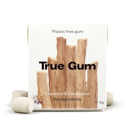 True Gum Chewing-gum à la Réglisse et à l’Eucalyptus