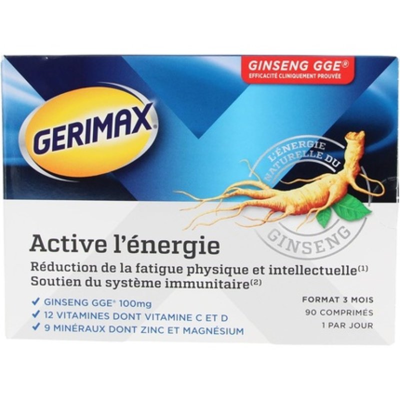 Gerimax Active L'Energie 90 Comprimés