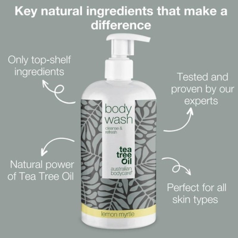 Australian Bodycare Body Wash Tea Tree Oil and Lemon Myrtle 500ml
