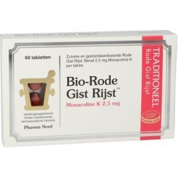 Pharma Nord Bio-Red Yeast Rice Monacolina K 2.5mg 60 tablets