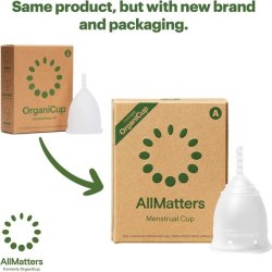 AllMatters Menstrual Cup Size A - Award Winning Period Cup