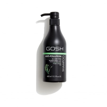 GOSH Hair Shampoo 450ml Anti Pollution Shampoing Professionnel Femmes