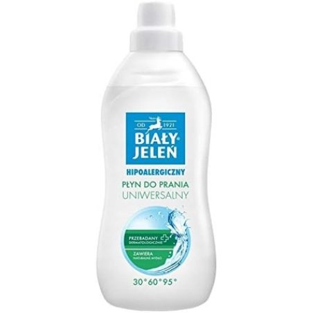 Bialy Jelen Hypoallergenic Washing Liquid for Colored and White Fabrics 1000ml