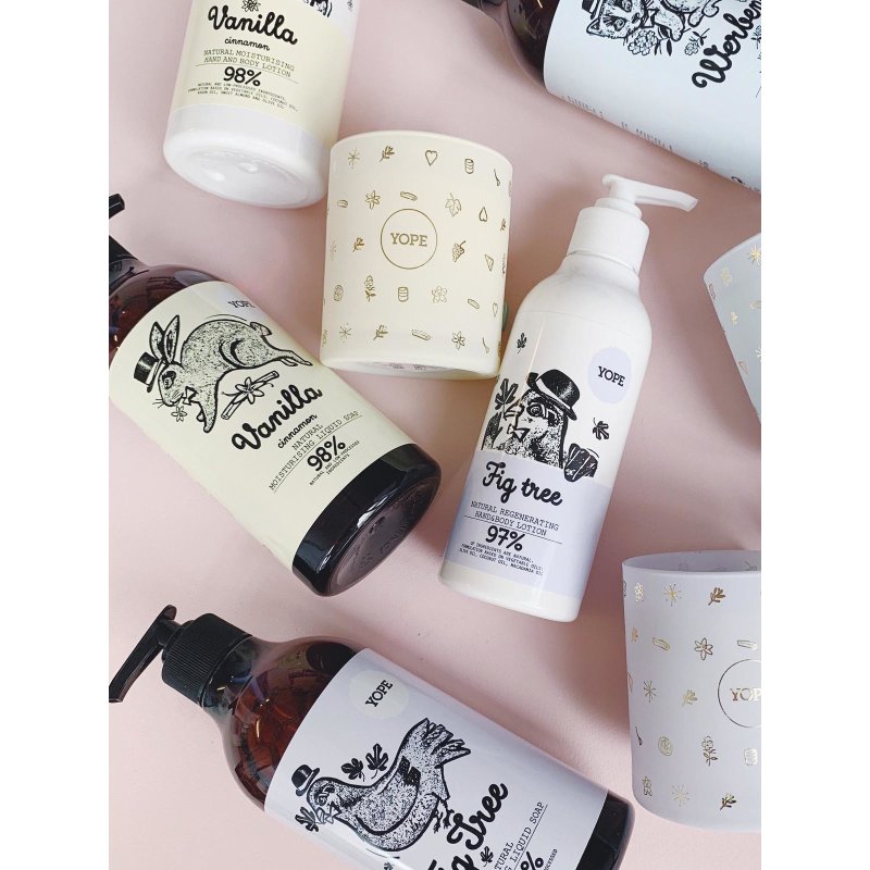 Yope Vanilla & Cinnamon Soap 500Ml