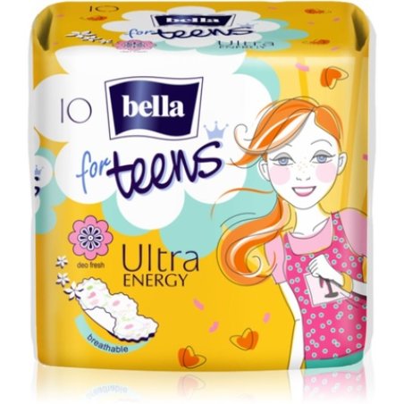 BELLA Ultra Energy Sanitary Pads - 10 pads