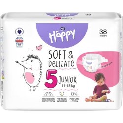Bella Happy Soft & Delicate Diapers Size 5 Junior 38 Count