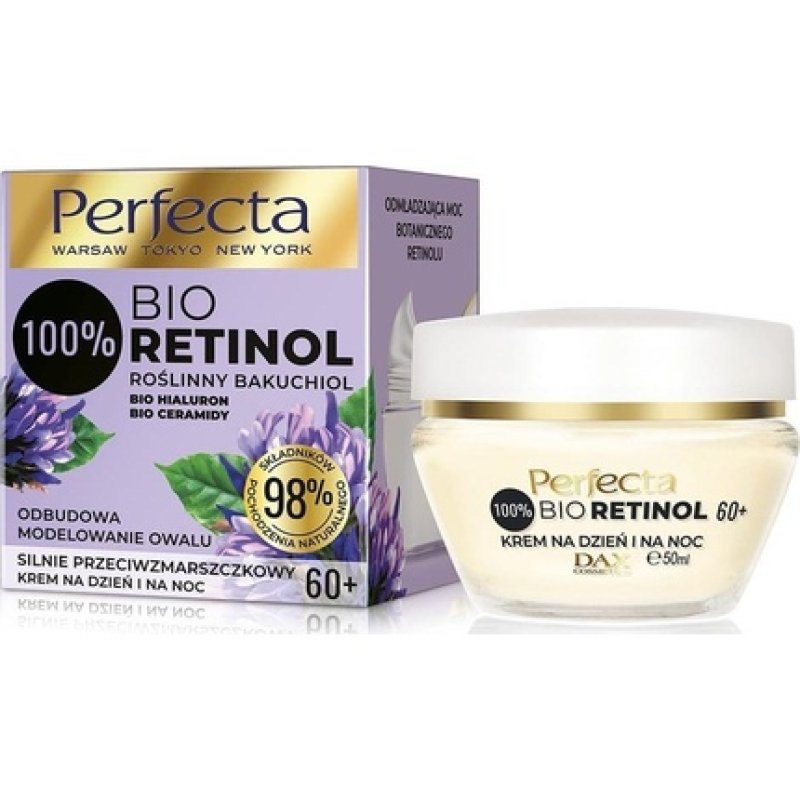 Perfecta 100% Organic Retinol 60 Strong Anti-Wrinkle Oval Cream