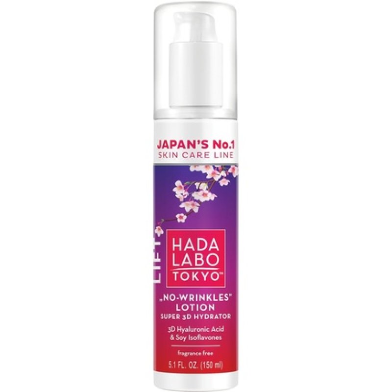 Hada Labo Tokyo Lift No Wrinkles Facial Serum with Hyaluronic Acid for Firmer Skin