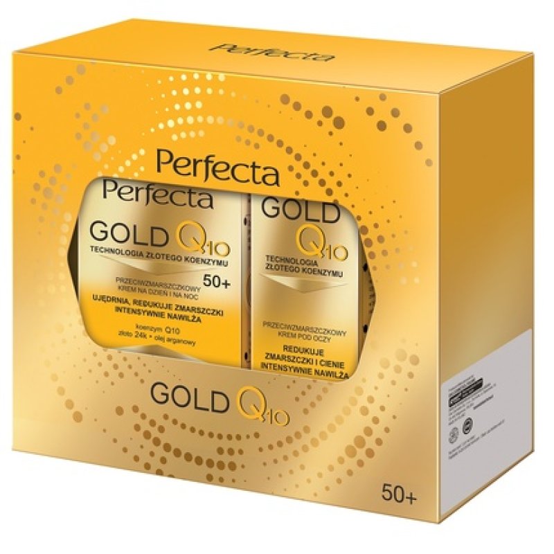 Perfectaset Gold Q10 Day And Night Cream 50ml And Anti-Wrinkle Eye Cream 15ml