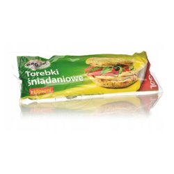 Grosik Sandwich Bags With Clips 17x24cm - 100 Pieces