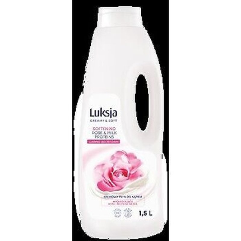 Luxja Creamy & Soft Creamy Bath Lotion Rose & Milk Protein 1500ml