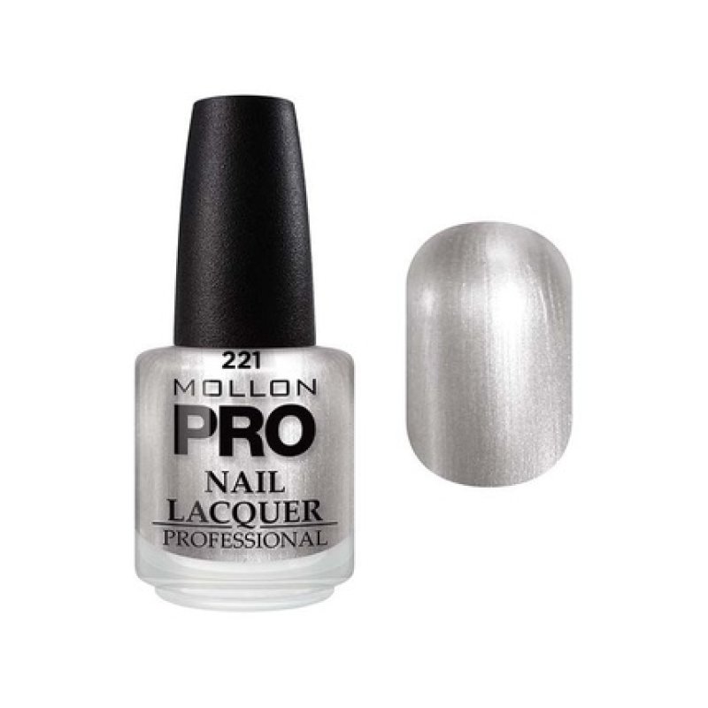 Vernis Classique Silver Shimmer Nail Polish 15ml