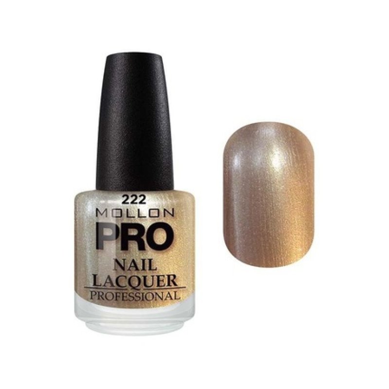 Classic Nail Polish 15ml Mollon Pro Gold Shimmer