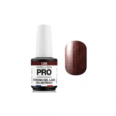 Mollon Pro Permanent Soak Off Nail Polish Zircon Crystal - 12ml