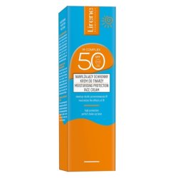 Lirene Moisturizing Protective Face Cream Spf50 40ml