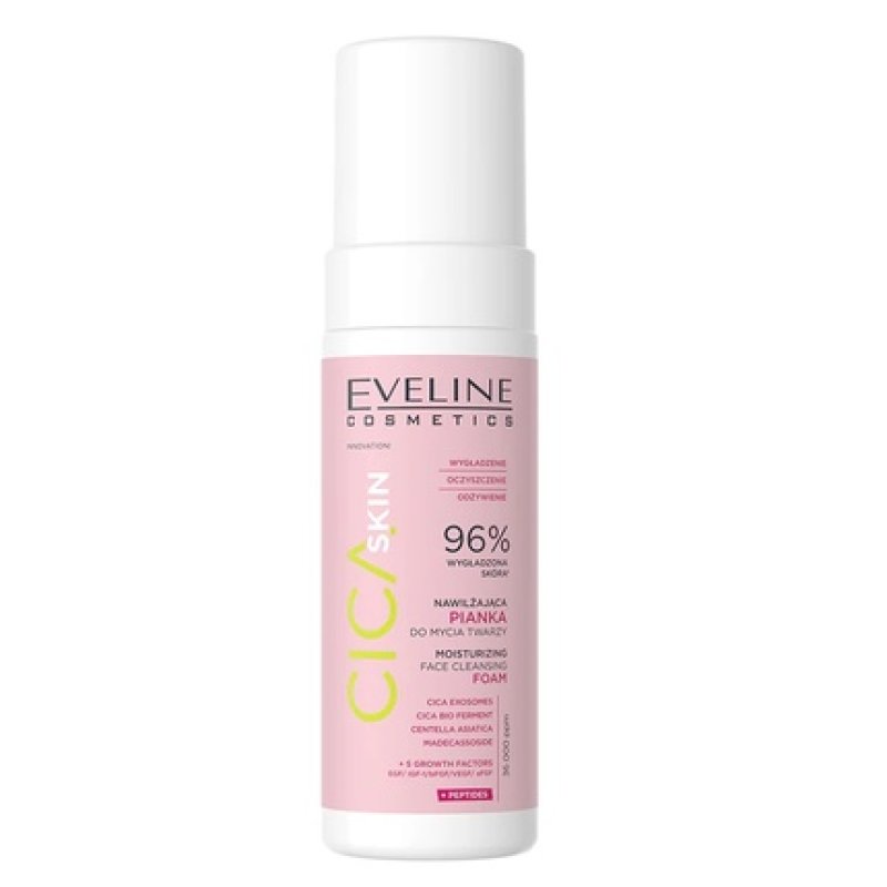 Eveline Cica Skin Moisturizing Face Cleansing Foam 150ml