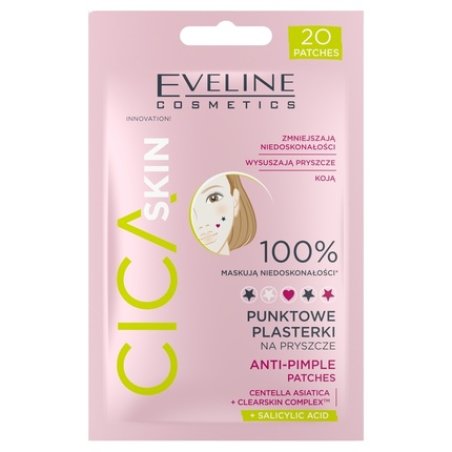 Eveline Cica Skin Spot Patches For Pimples - 20 Pieces