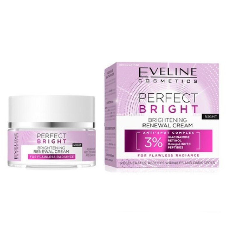 Eveline Perfect Bright Brightening And Anti-Aging Night Cream 50ml