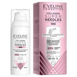 Eveline Collagen Super Needles 100 Moisturizing Nourishing Mezo-Booster 50ml