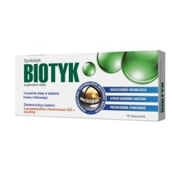 Biotyk 04g 10 Capsules Maintains the Proper Intestinal Flora