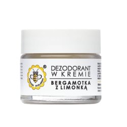 Honey Soap Factory Cream Deodorant Bergamot With Lime 55g