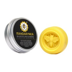 Honey Soap Factory Body Balm In Bar Mandarin 40g
