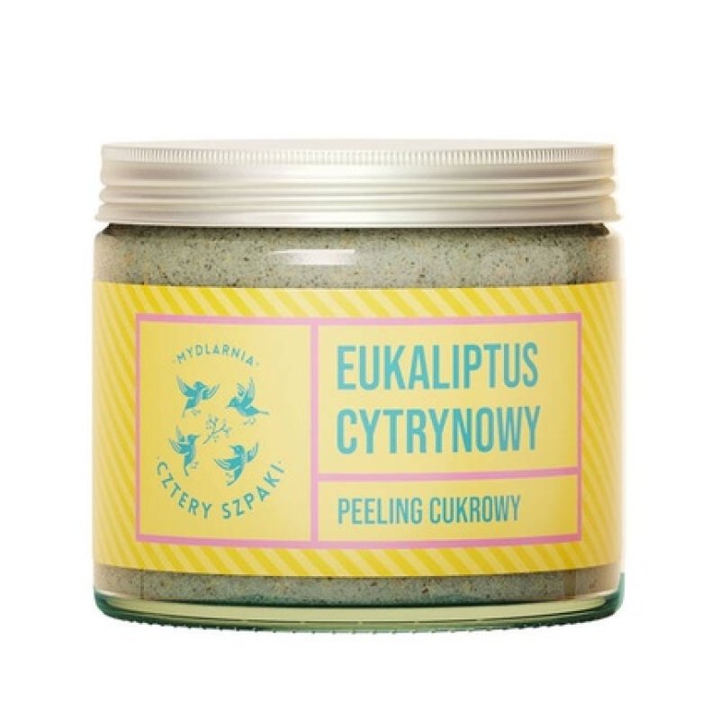 Mydlarnia Cztery Szpaki Eucalyptus Lemon Sugar Scrub 250ml