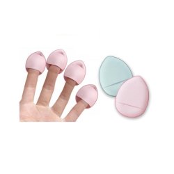 Ecarla Mini Makeup Sponge - 3x4 Cm, Pack Of 2