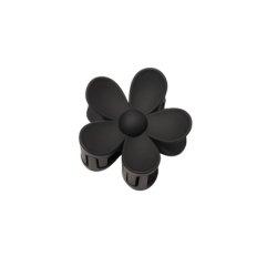 Ecarla Flower Hair Clip Xl, Black