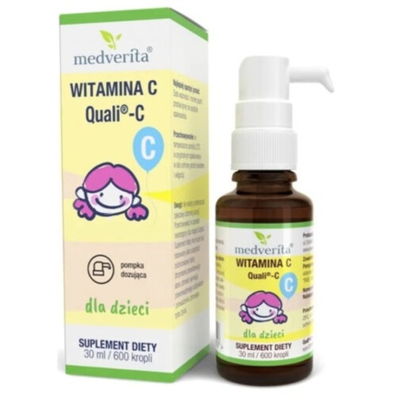Medverita Vitamin C Quali-C Drops for Kids 30ml