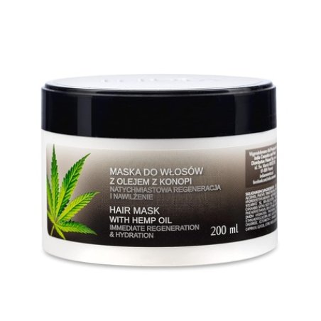 INDIA Hair Mask with Hemp Oil and D-Panthenol 200ml