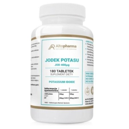 Altopharma Potassium Iodide 400g 180 Tablets