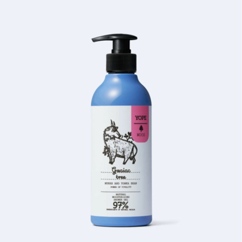 Yope Guaiac Tree, Myrrh and Tonka Bean Shower Gel 400ml