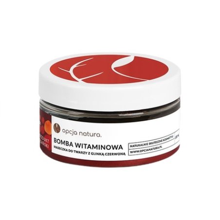 Opcja Natura Vitamin Bomb Face Mask With Red Clay 100ml