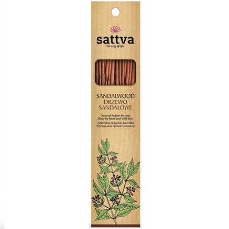 Sattva Sandalwood Incense Sticks - 15 Pieces