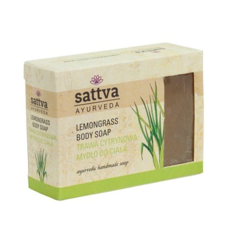 Sattva Body Soap Bar Lemongrass 125g