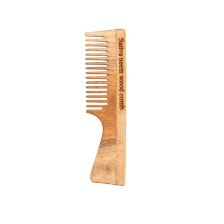 Sattva Neem Single Hair Comb From The Moringa Tree 19cm
