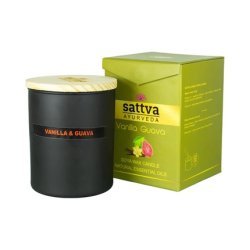 Sattva Ayurveda Scented Candle Vanilla And Guava 200g