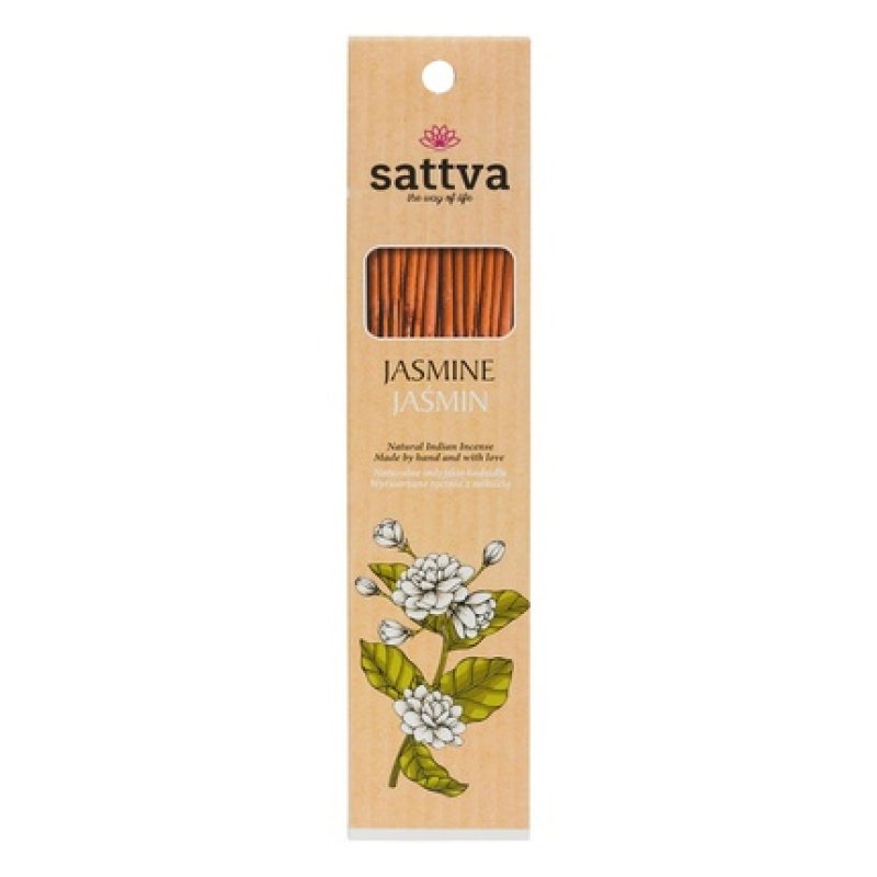Sattva Sathya Jasmine Incense Sticks - 15 Pieces